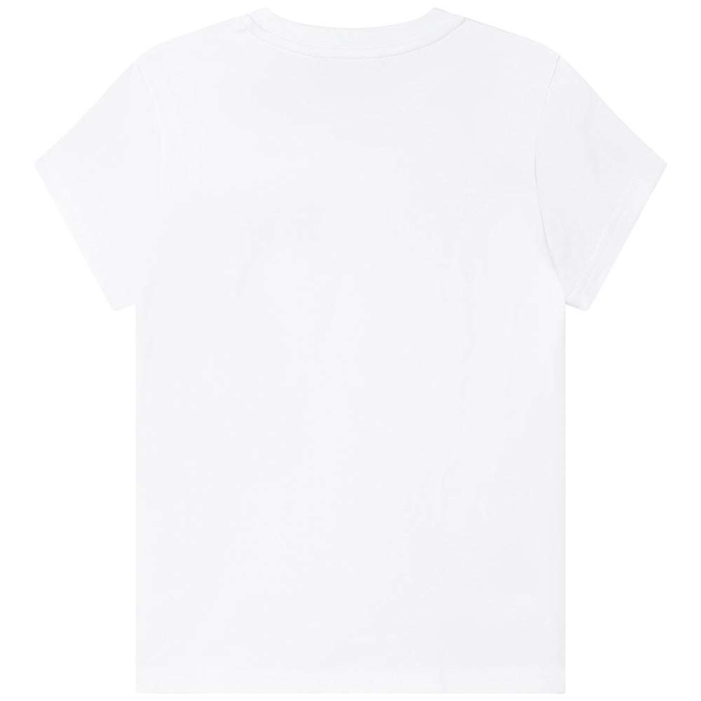 Dkny Girls Logo T-shirt White