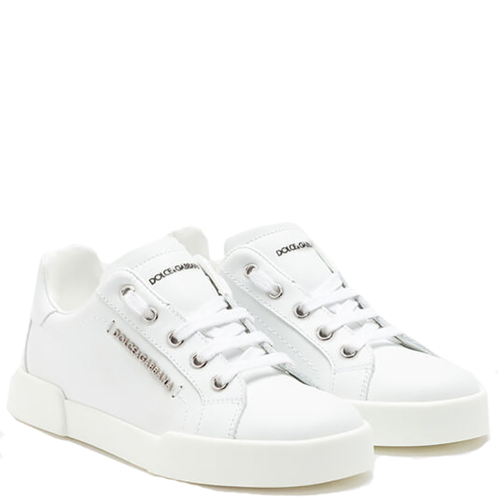 Dolce &amp; Gabbana Babys Unisex Trainers White