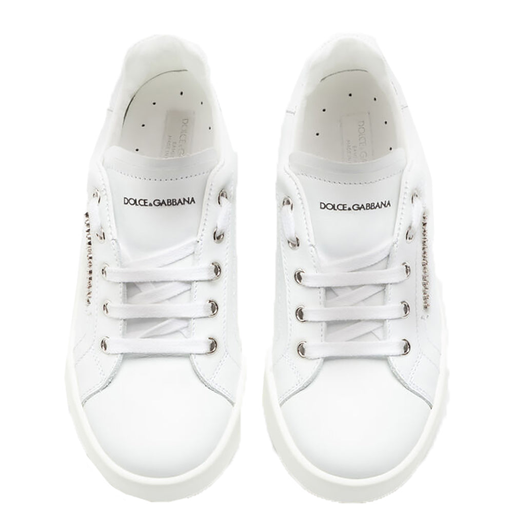 Dolce &amp; Gabbana Babys Unisex Trainers White
