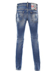 Dsquared2 Boys Distressed Denim Jeans Blue
