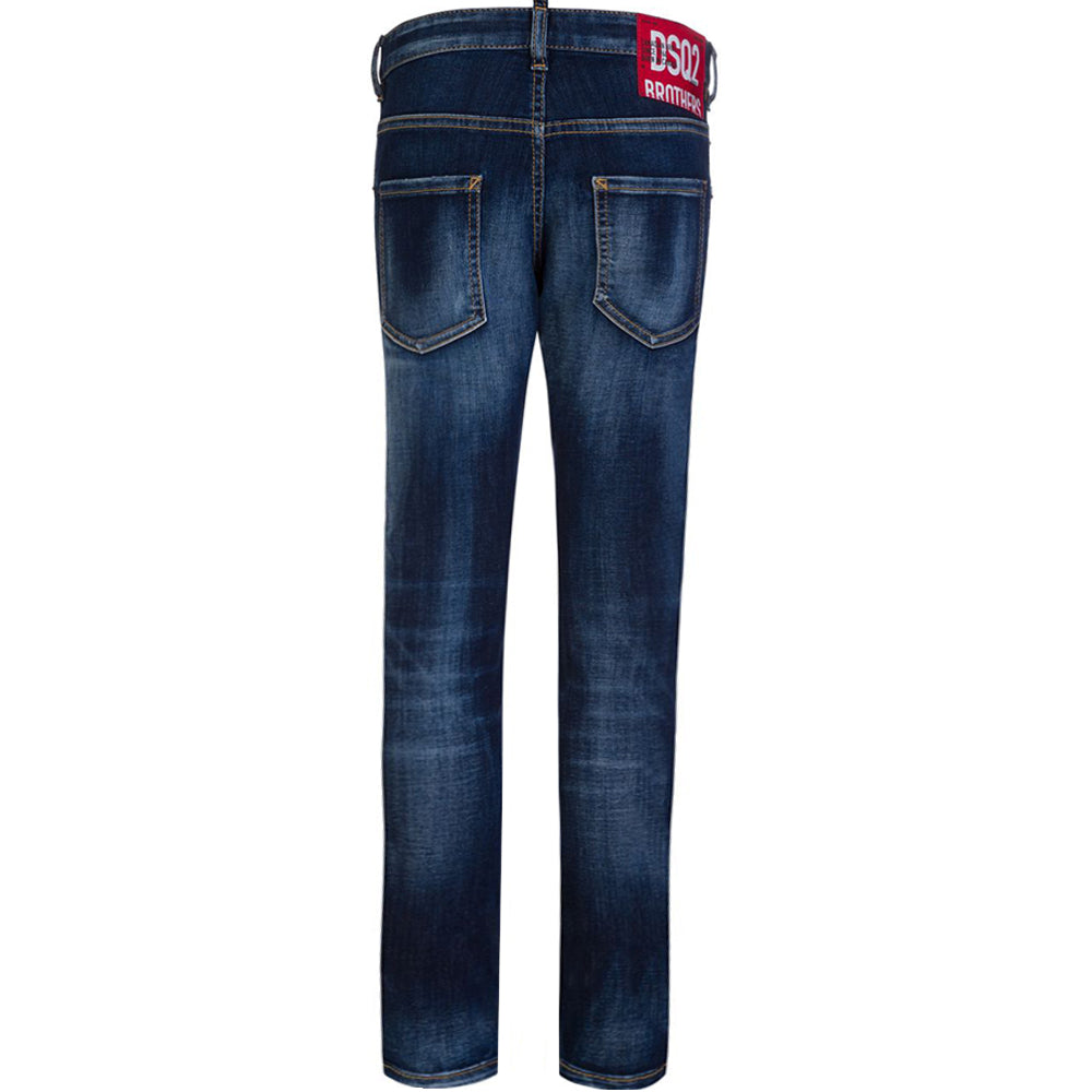 Dsquared2 Boys Skater Jeans Blue