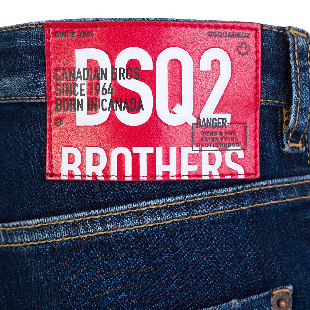 Dsquared2 Boys Skater Jeans Blue