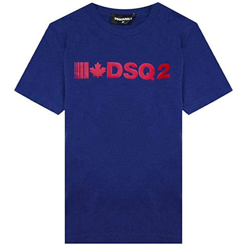 Dsquared2 Boys Logo T-shirt Navy