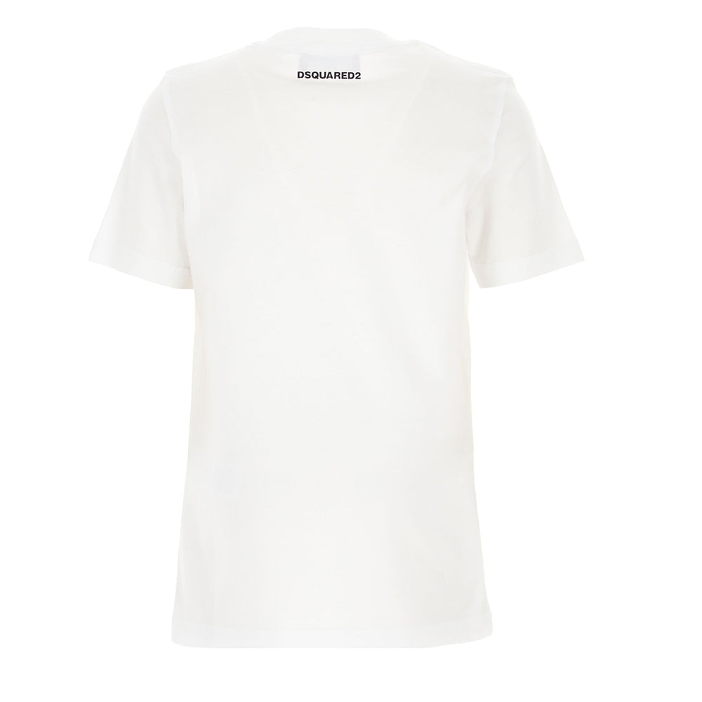 Dsquared2 Boys Logo T-shirt White