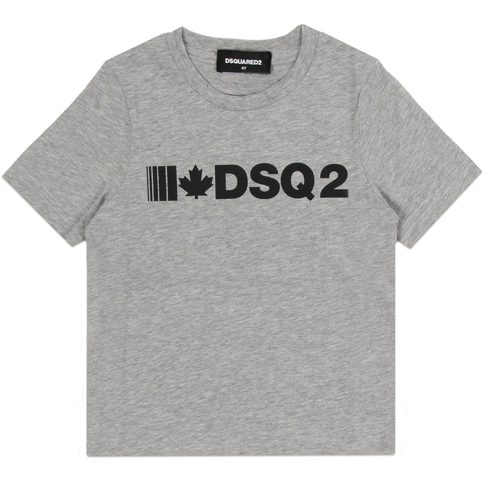 Dsquared2 Boys Logo T-shirt Grey
