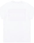 Dsquared2 Boys Logo Print T-Shirt White