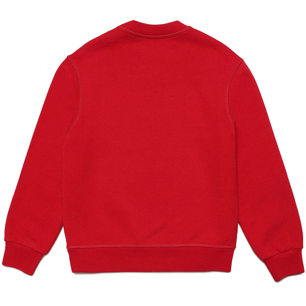 Dsquared2 Boys Logo Print Sweatshirt Red