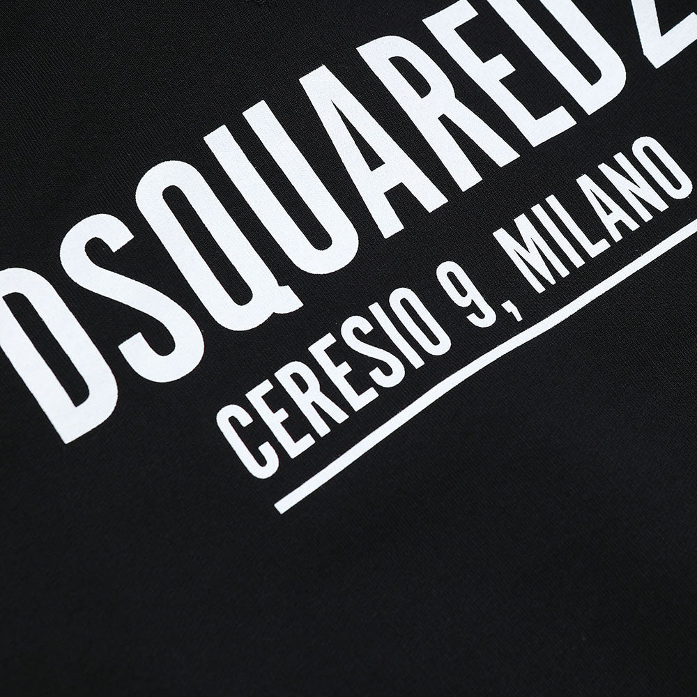 Dsquared2 Boys Ceresio Milano Hoodie Black