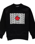 Dsquared2 Boys Cotton Sweater Black
