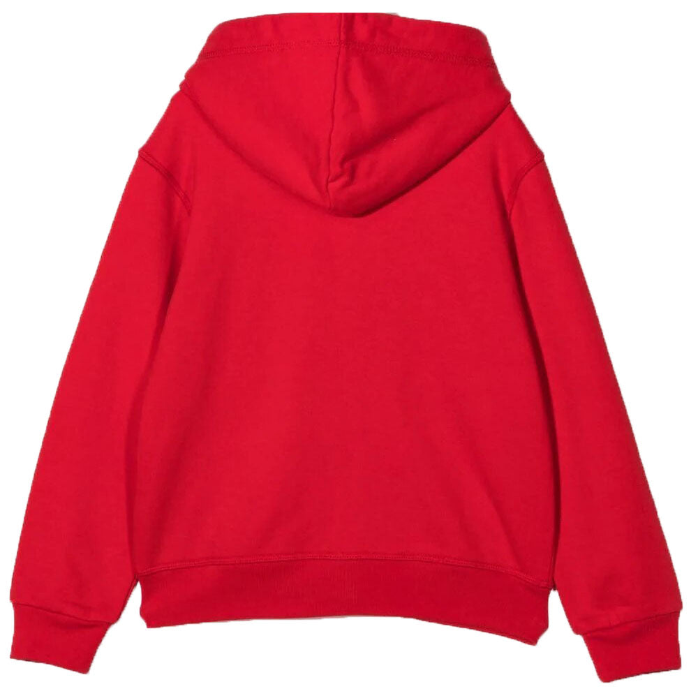 Dsquared2 Boys Cotton Logo Sweater Red
