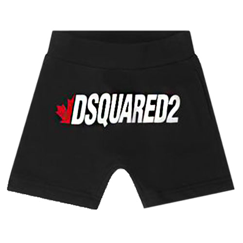 Dsquared2 Boys Logo Shorts Black