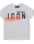 Dsquared2 Baby Boy Icon Forever T-shirt White