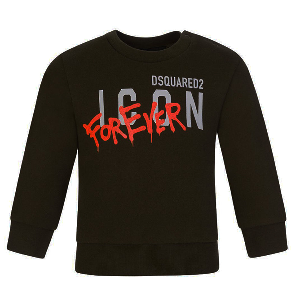 Dsquared2 Baby Boys Icon Forever Sweater Black