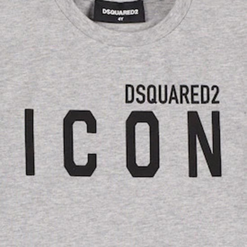 Dsquared2 Baby Boys T-shirt And Shorts Set Grey