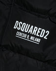 Dsquared2 Boys Logo Print Padded Jacket Black