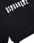 Dsquared2 Boys Splatter Logo Sweater Black