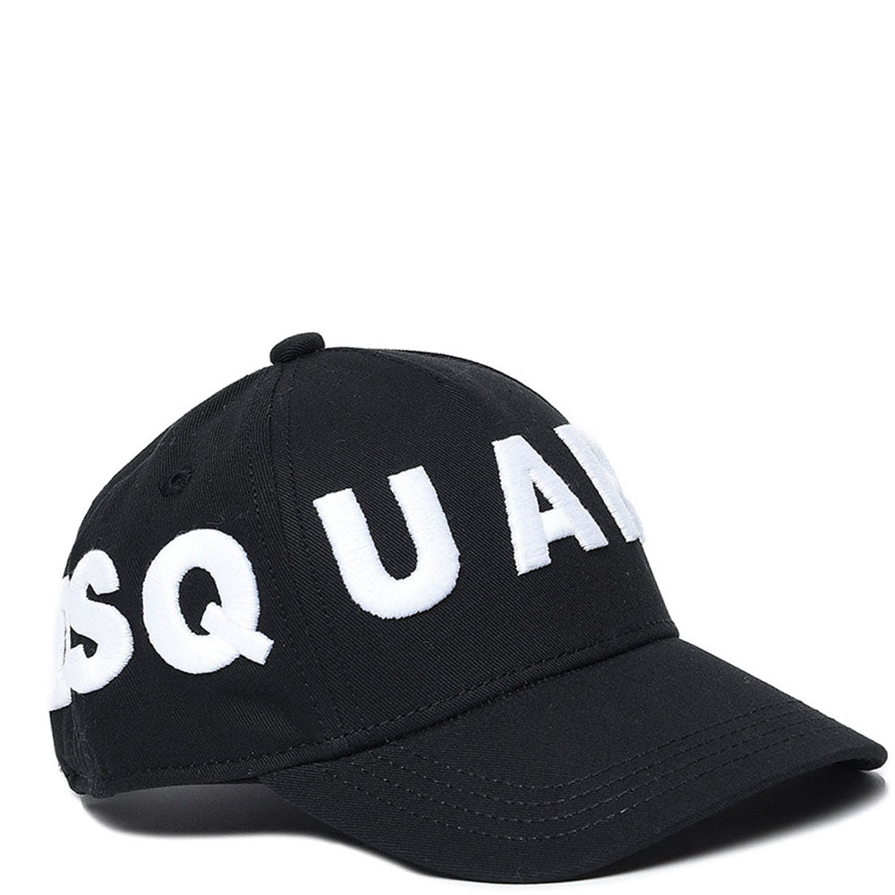 Dsquared2 Boys Logo Embroidered Cap Black