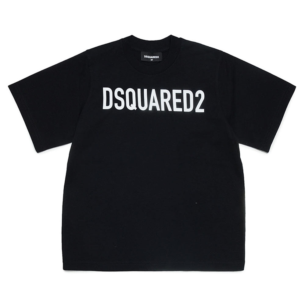 Dsquared2 Boys Slouch Fit T-shirt Black