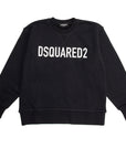 Dsquared2 Boys Logo Print Sweater Black