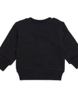 Dsquared2 Baby Boys Icon Paint Splatter Sweater Black