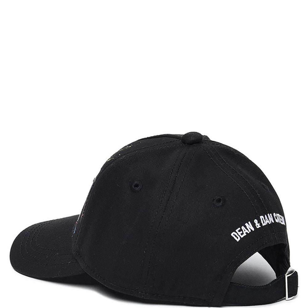 Dsquared2 Boys Paint Splatter Icon Cap Black