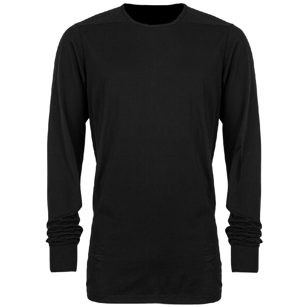 Rick Owens DRKSHDW Mens Level Long Sleeve T-shirt Black