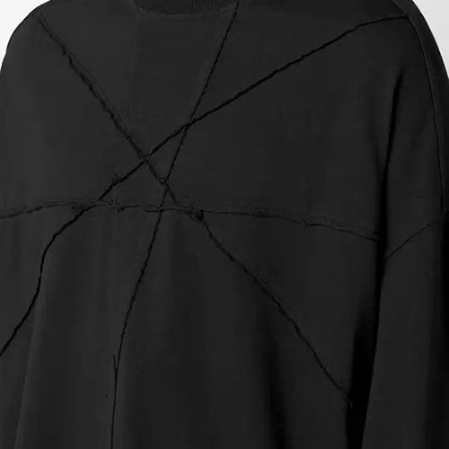 Rick Owens DRKSHDW Mens Crater Knit T-shirt Black