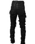 Rick Owens DRKSHDW Mens Strobe Tyrone Detroit Cut Jeans Black