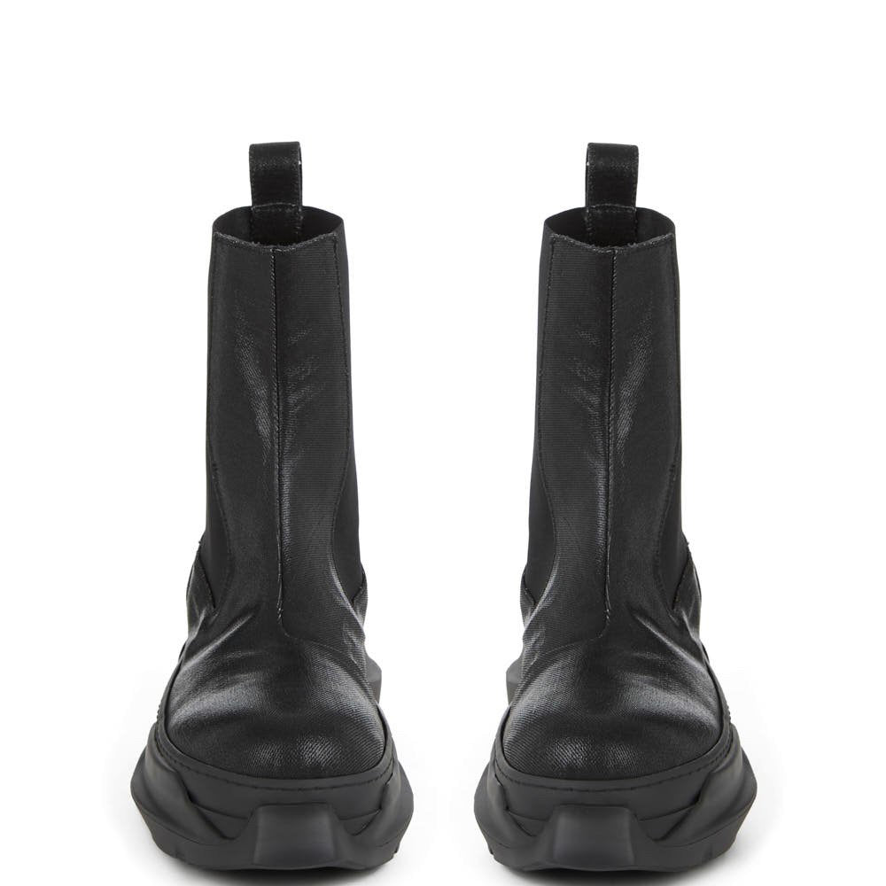 Rick Owens DRKSHDW Mens Beatle Abstract Boots Black