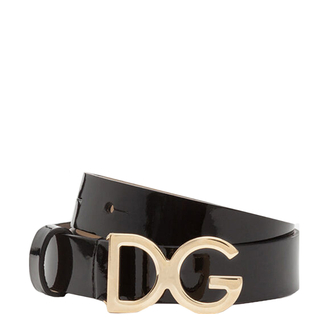 Dolce &amp; Gabbana Girls Patent Belt