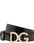 Dolce & Gabbana Girls Patent Belt