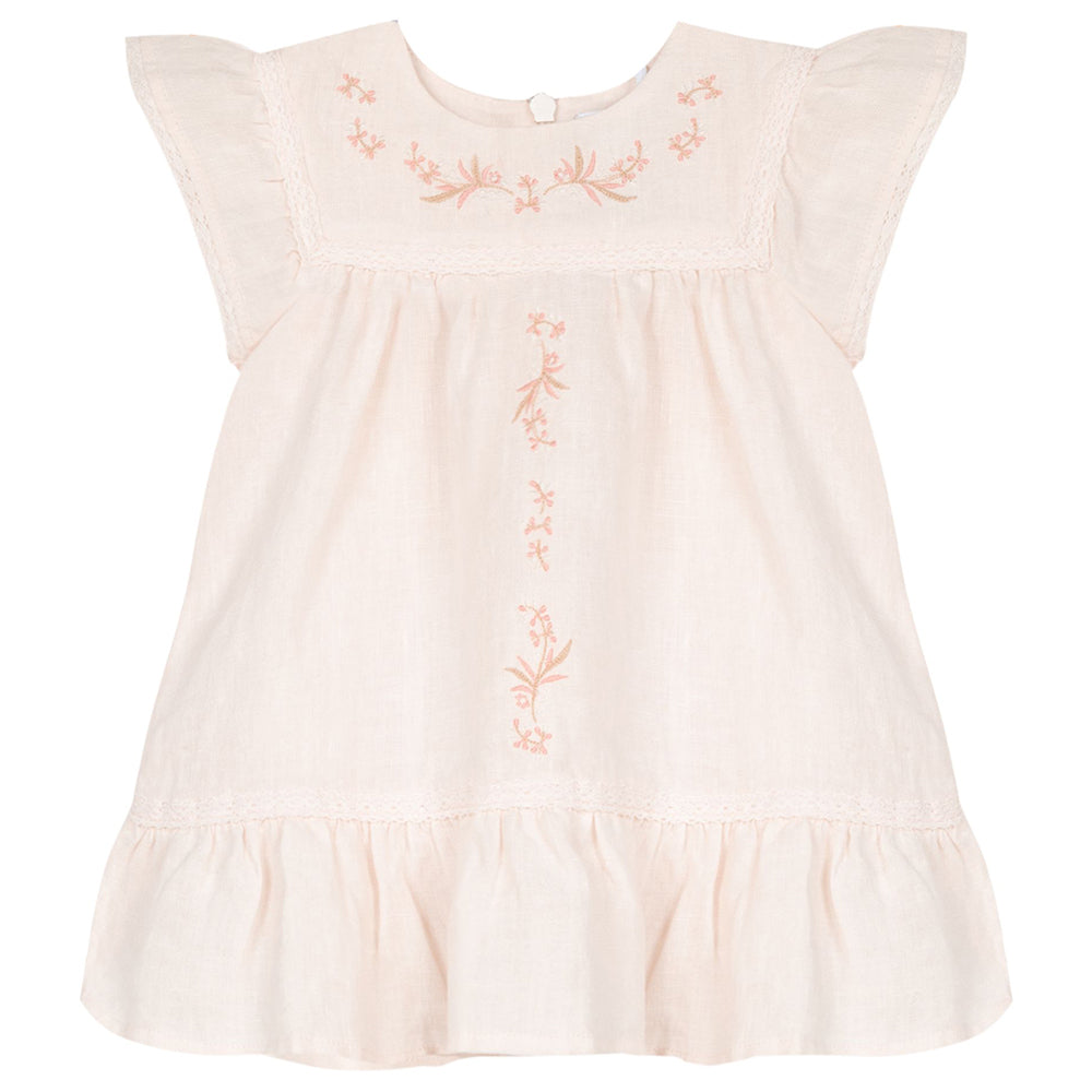 Tartine Et Chocolat Baby Girls Colin Maillard Dress Pink