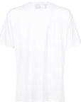 Maison Margiela Mens Slogan Print Round-Neck T-shirt White