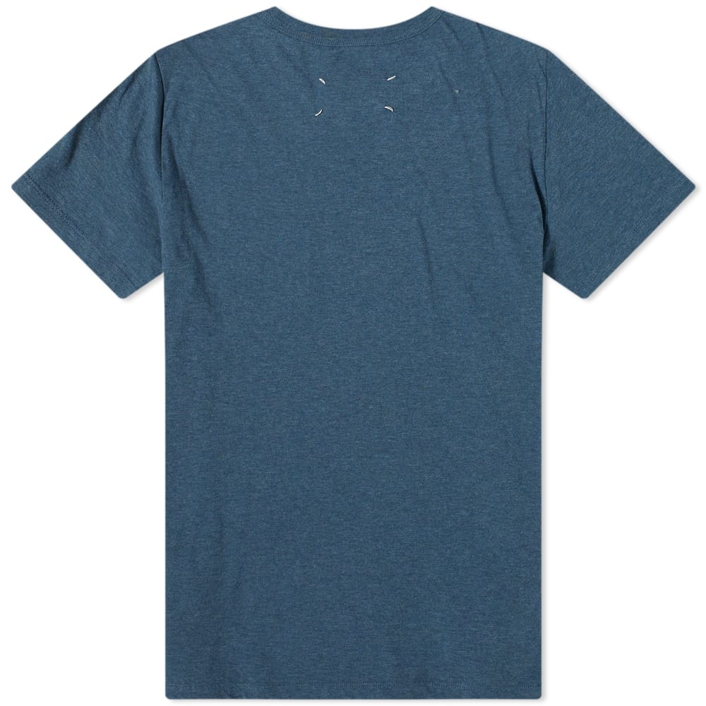 Maison Margiela Mens Logo T-Shirt Blue