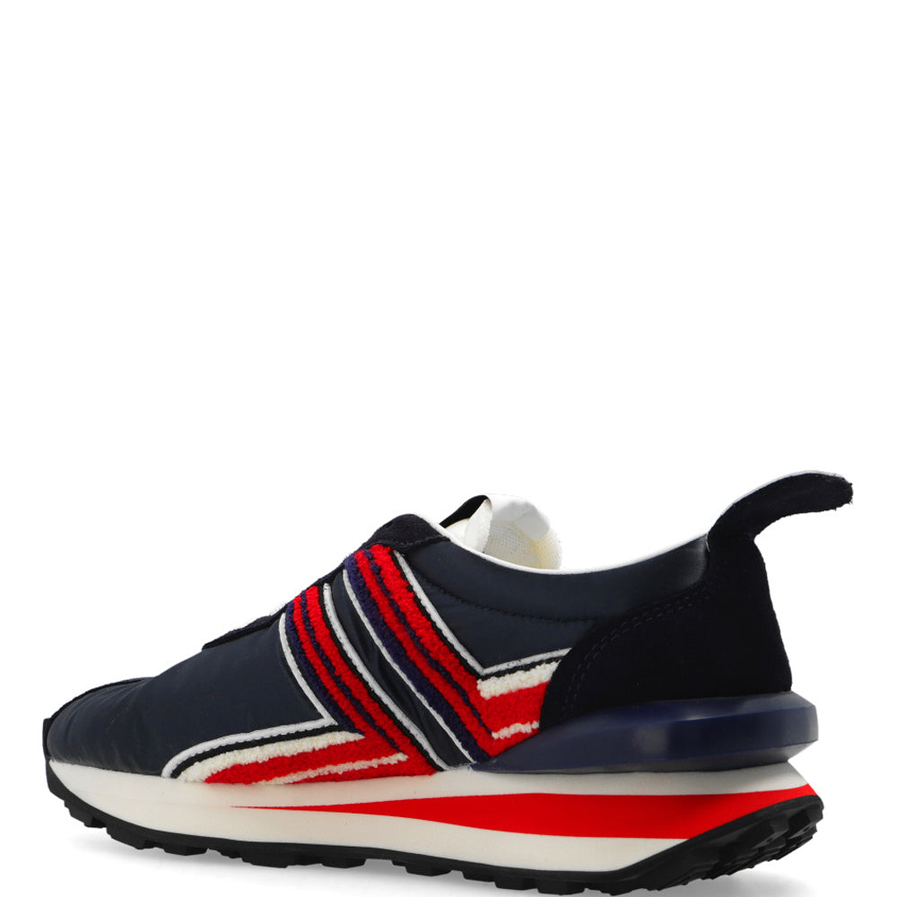 Lanvin Mens Bumpr Low Top Sneakers Black