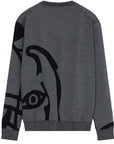 Kenzo Mens K-Tiger Knitted Jumper Grey