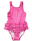 Givenchy Baby Girls Ruffle Swimsuit Pink