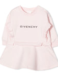 Givenchy Girls Logo Dress Pink