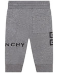 Givenchy Baby Boys 4G Logo Joggers Grey