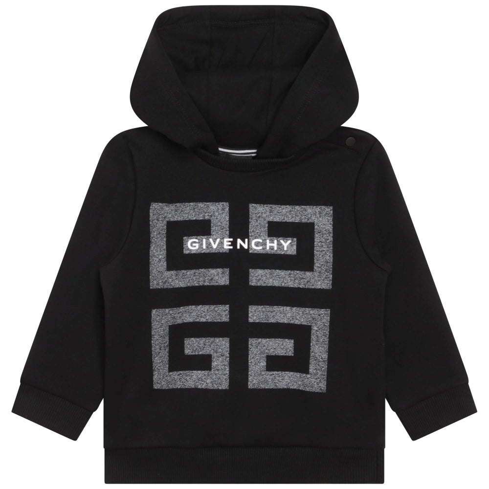 Givenchy Baby Boys 4G Logo Hoodie Black