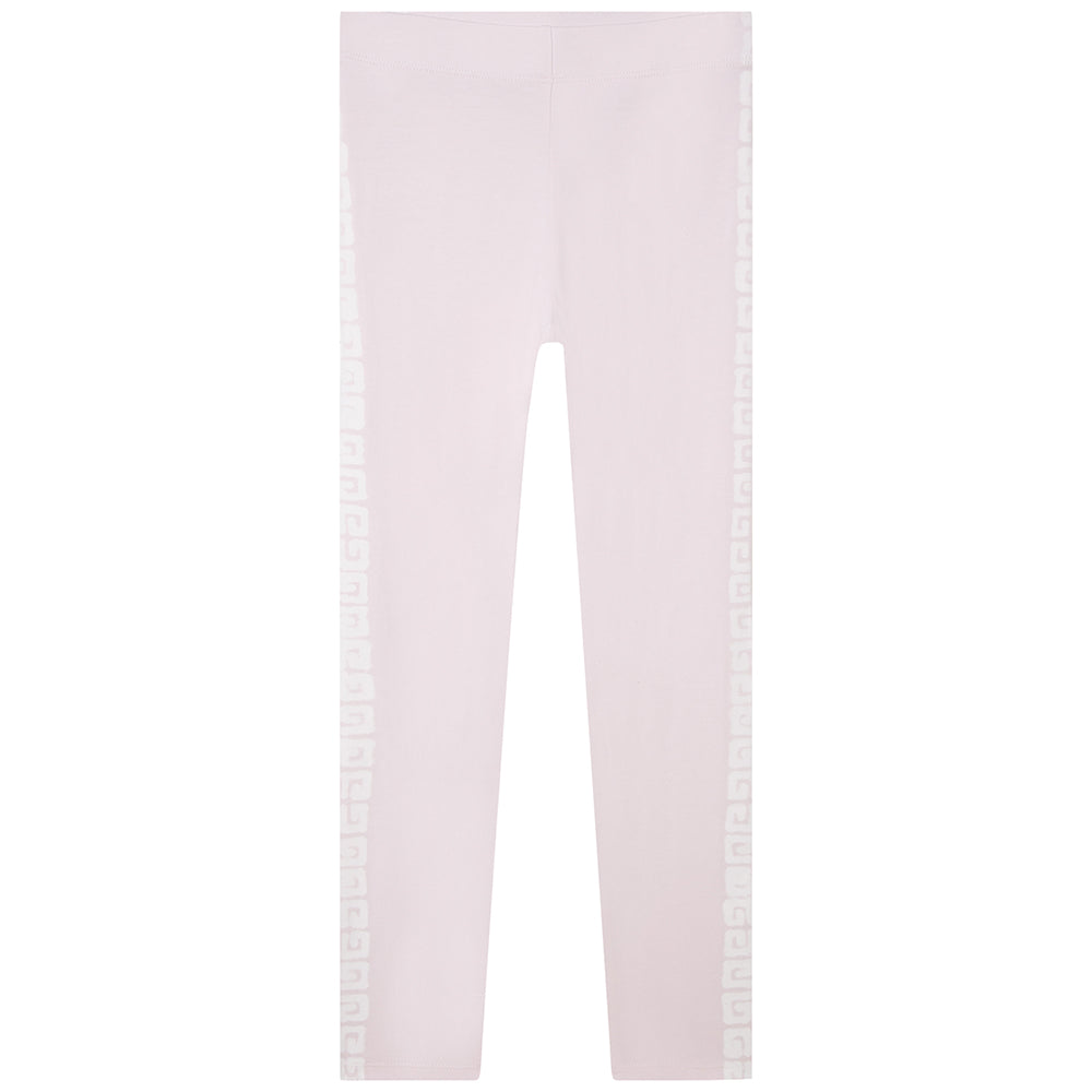 Givenchy Girls 4g Logo Leggings Pink