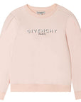 Givenchy - Girls Pink Logo Sweatshirt