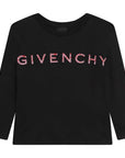 Givenchy Kids Unisex Bandana Print Sweater Black