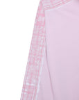 Givenchy Girls Tape Logo Zip Hoodie Pink