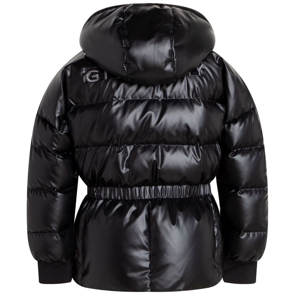 Givenchy Girls Puffer Jacket Black