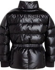 Givenchy Girls Puffer Jacket Black