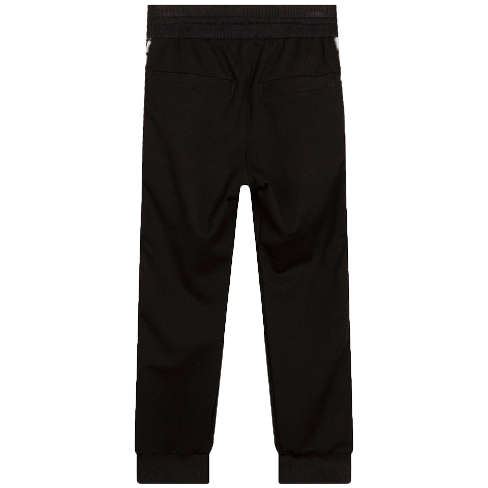 Givenchy Girls Logo Band Joggers Black