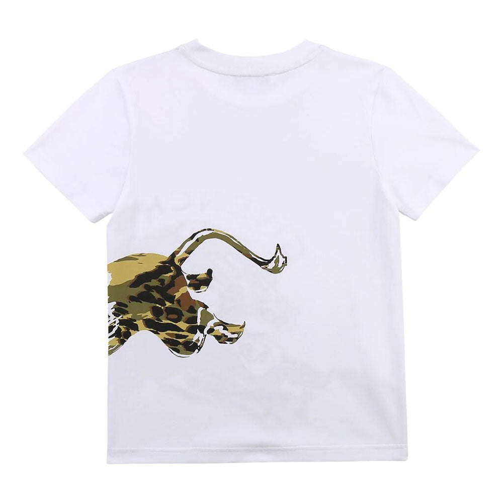 Givenchy Boys Logo Tiger T-Shirt White