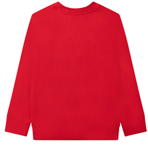 Givenchy - Boys Red Logo Print Sweater
