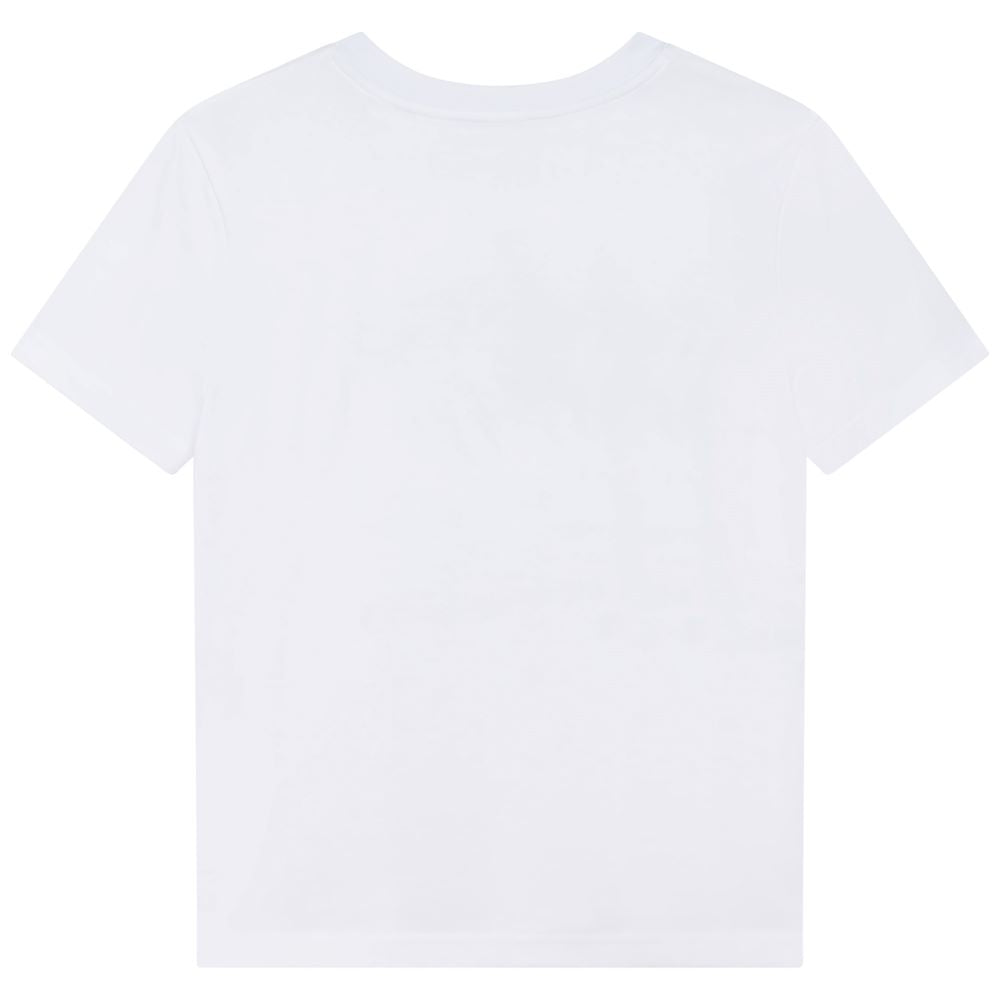 Givenchy Boys Multi Logo T Shirt White